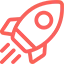 Steady growth icon